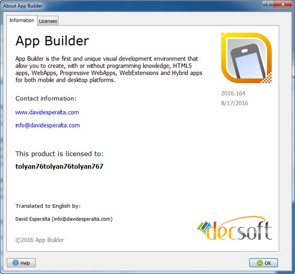 App Builder 2016.164