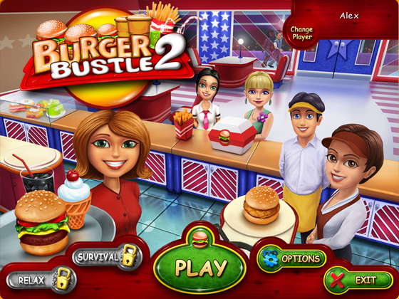 скриншот игры Burger Bustle 2