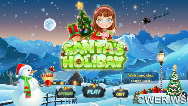 скриншот игры Santa's Holiday