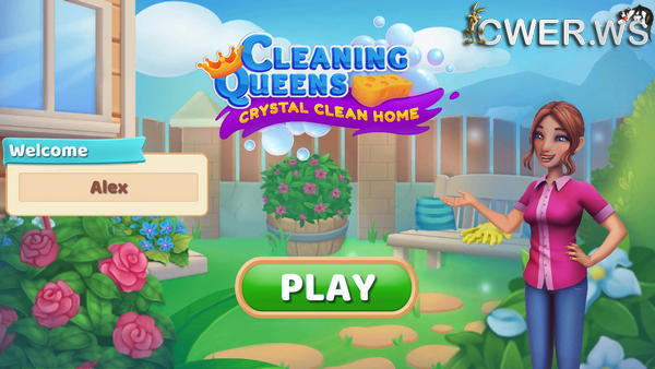 скриншот игры Cleaning Queens: Crystal Clean Home