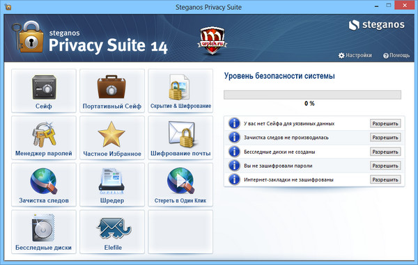Steganos Privacy Suite 14