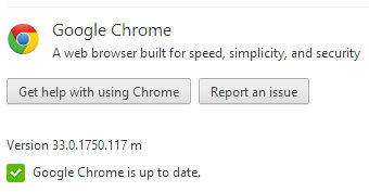 Google Chrome 33