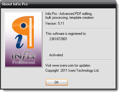 InfixPro PDF Editor 5.11