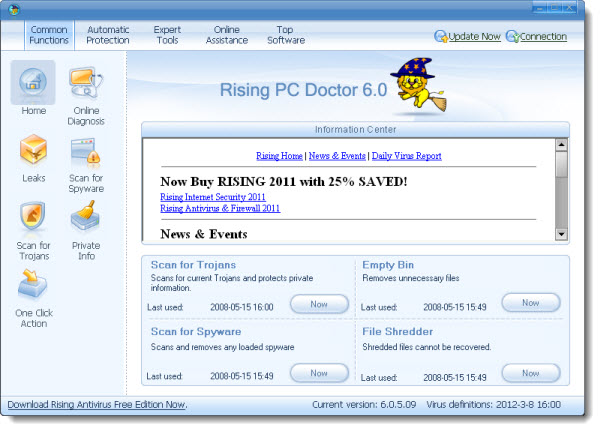 Rising PC Doctor 6.0.5.09