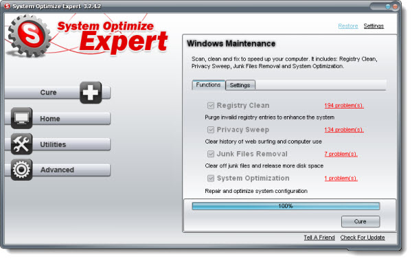 System Optimize Expert 3.2.4.2