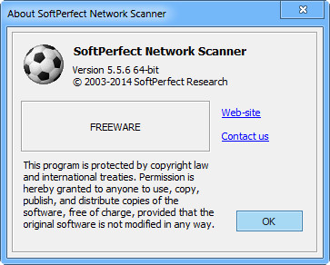 SoftPerfect Network Scanner 5.5.6