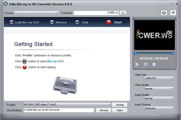 Odin Blu-ray to HD Converter 9.8.4
