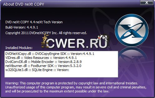 DVD neXt COPY neXt Tech Edition 4.4.9.1