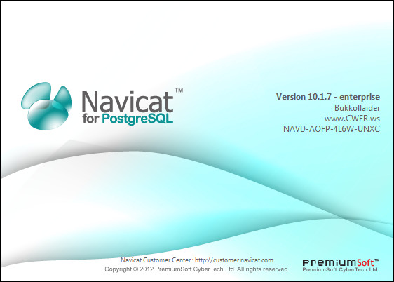 Navicat for PostgreSQL 10.1.7 Enterprise