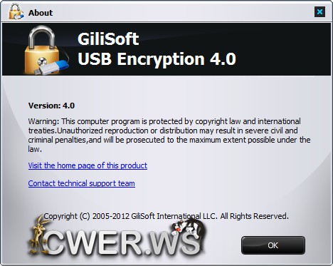 GiliSoft USB Stick Encryption 4.0