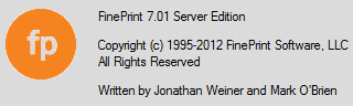 FinePrint 7.01 Server Edition