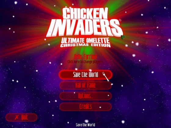Chicken Invaders 4: The Ultimate Omelette. Christmas Edition
