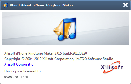 Xilisoft IPhone Ringtone Maker 3.0.5.20120320
