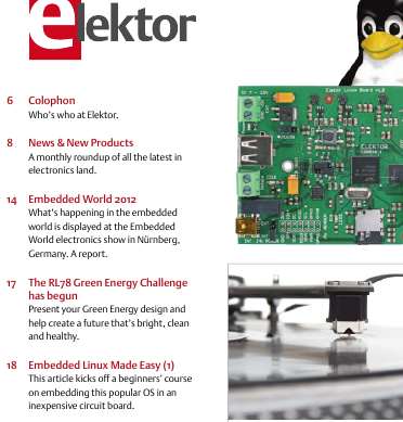 Elektor Electronics №5 (May 2012)с