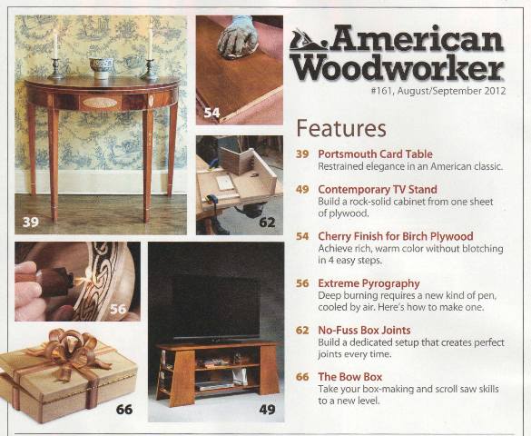 American Woodworker №161 (August-September 2012)с