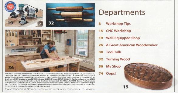 American Woodworker №161 (August-September 2012)с1