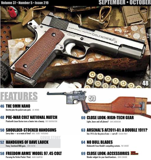 American Handgunner №219 (September-October 2012)с