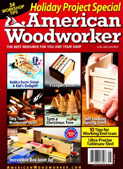 American Woodworker №163 (December-January 2013)