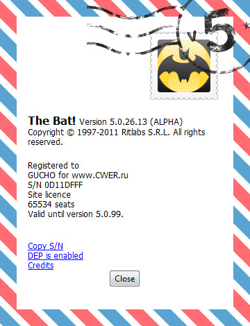 The Bat! Pro 5.0.26.13 Alpha